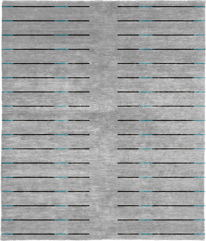 现代风格浅灰色线条纹理图案地毯贴图