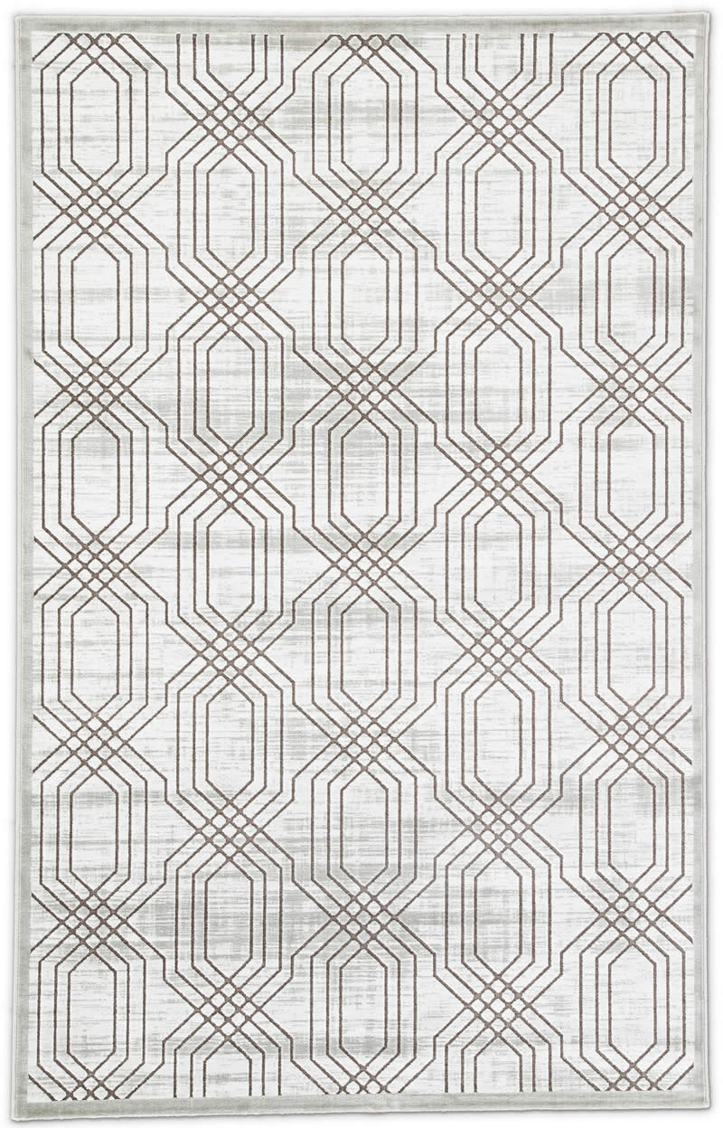 现代风格灰白色几何纹理线条图案地毯贴图