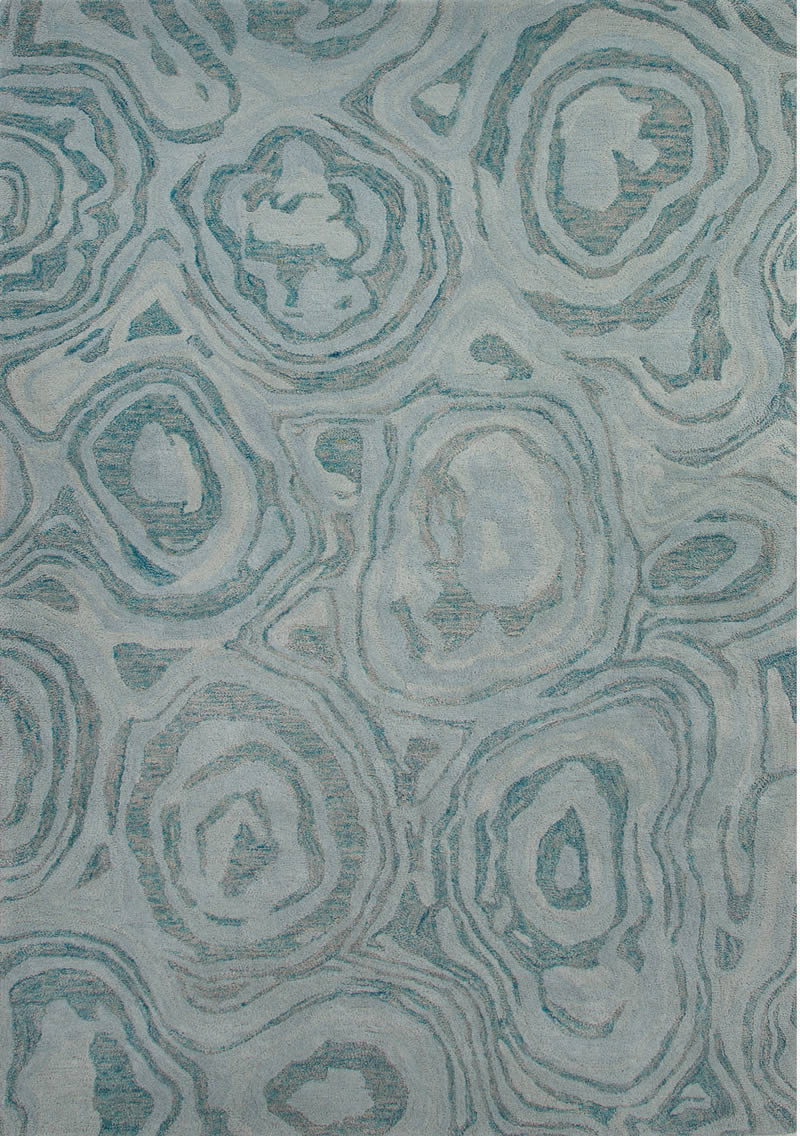 现代风格青灰色纹理抽象图案地毯贴图