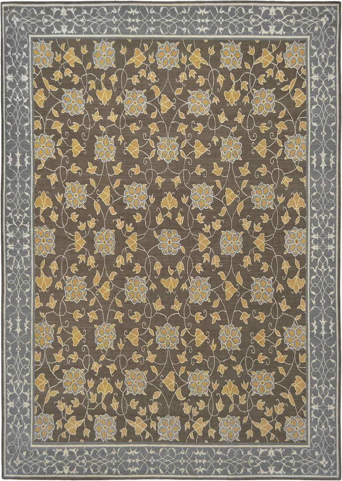 美式风格古典花纹图案地毯贴图