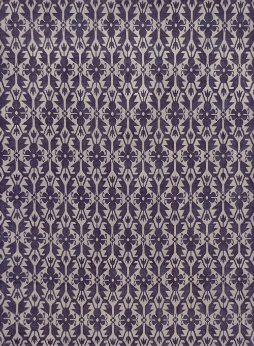 美式风格紫灰色简单花纹图案地毯贴图