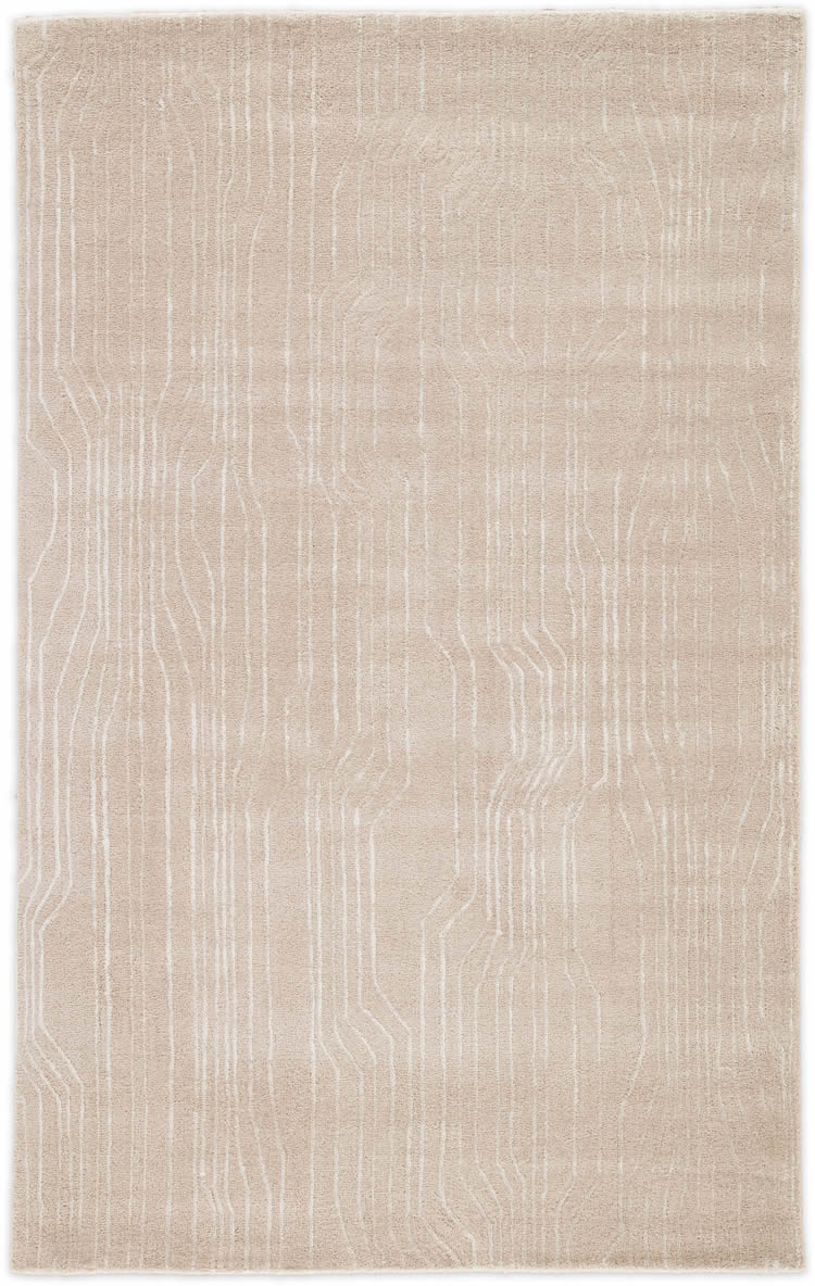 现代风格杏仁色几何线条图案地毯贴图