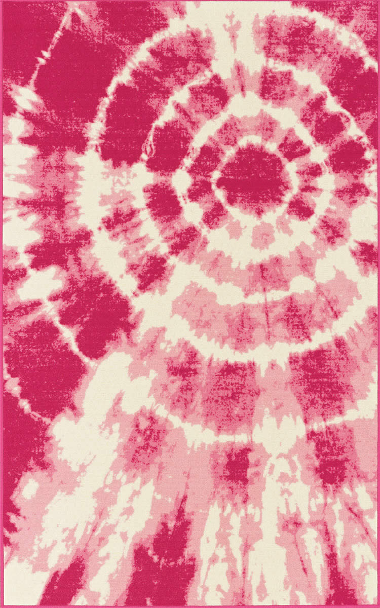 现代风格深浅粉色抽象图案儿童地毯贴图