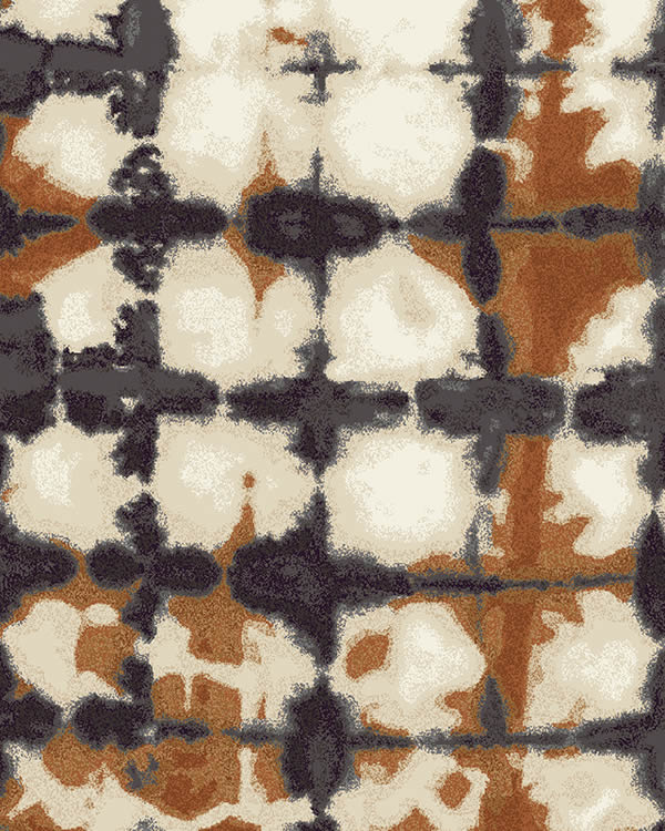 现代美式灰色抽象图案地毯贴图