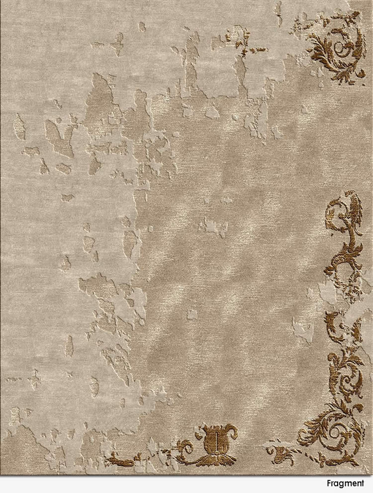 现代美式浅色简单花纹图案地毯贴图