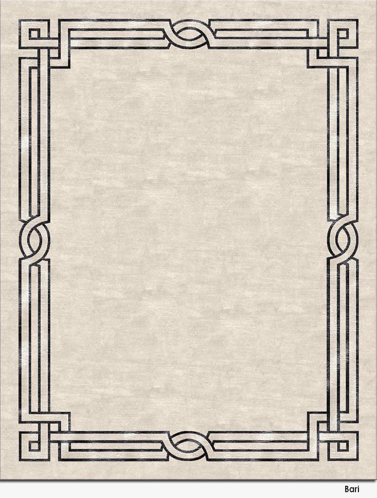 现代简约暖白色简单纹理图案地毯贴图