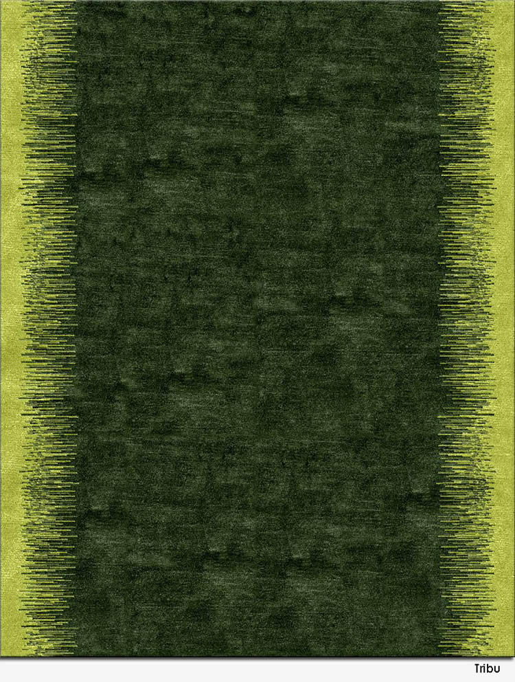 现代简约绿色简单纹理图案地毯贴图