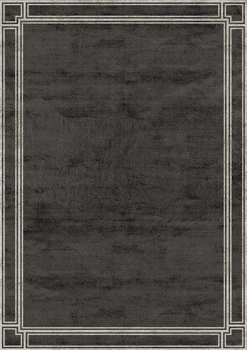 新中式紫灰色几何条纹图案地毯贴图