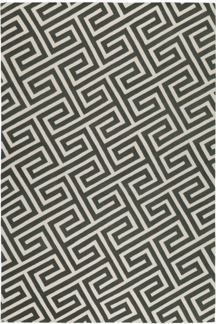 现代美式黑白几何纹理图案地毯贴图