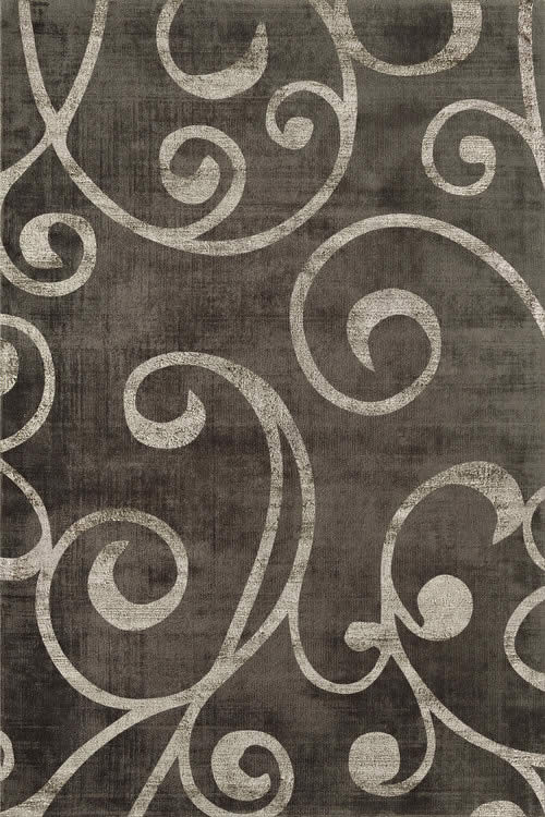 现代美式咖灰色简单纹理图案地毯贴图