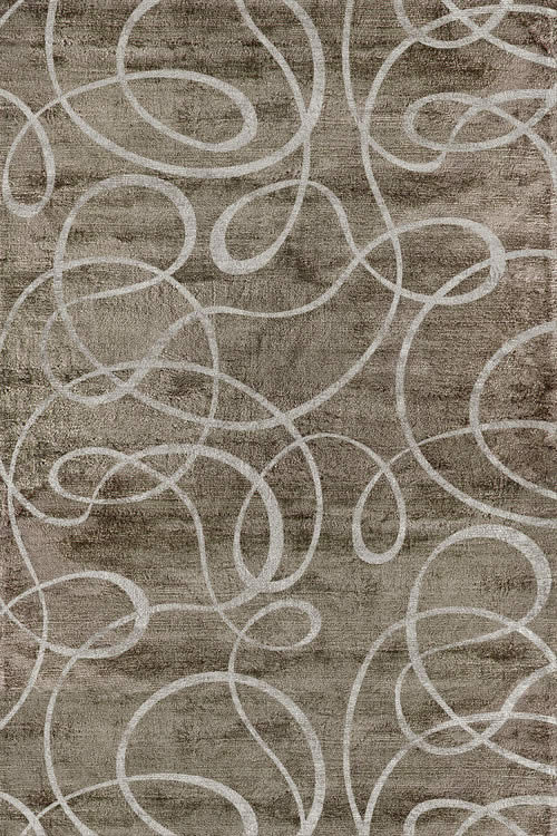 现代风格浅咖色不规则纹理图案地毯贴图