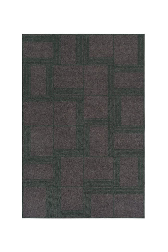 现代风格深灰色绿灰色纹理图案地毯贴图