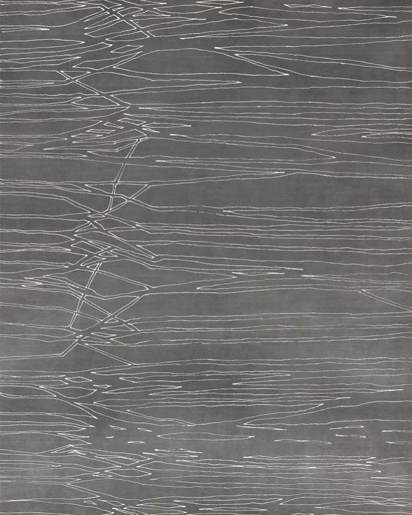 现代简约灰白色几何纹理图案地毯贴图