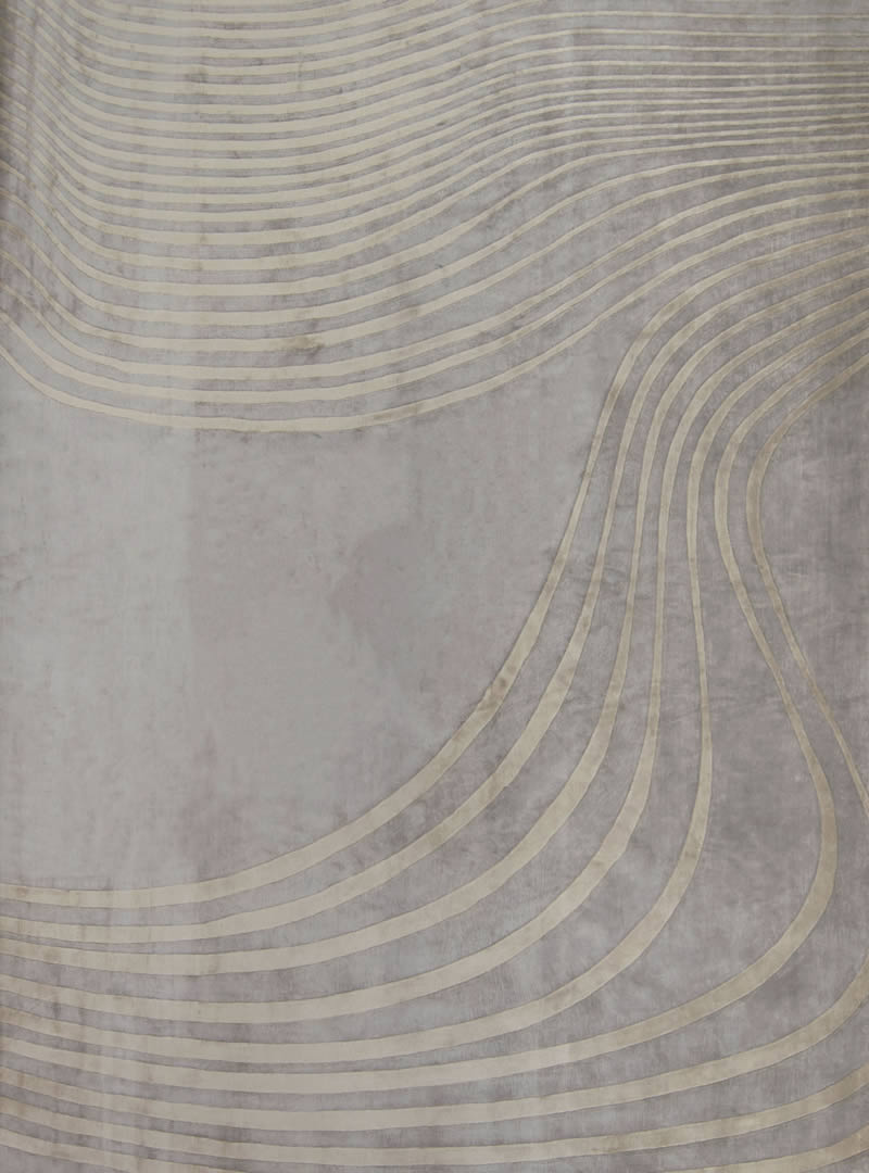 新中式浅灰色简单纹理图案地毯贴图