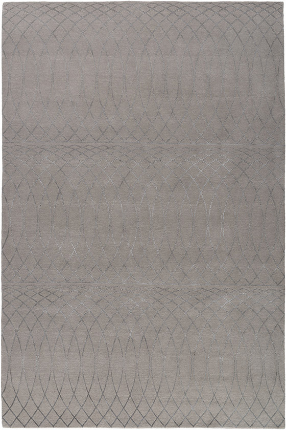 新中式灰咖色几何线条图案地毯贴图