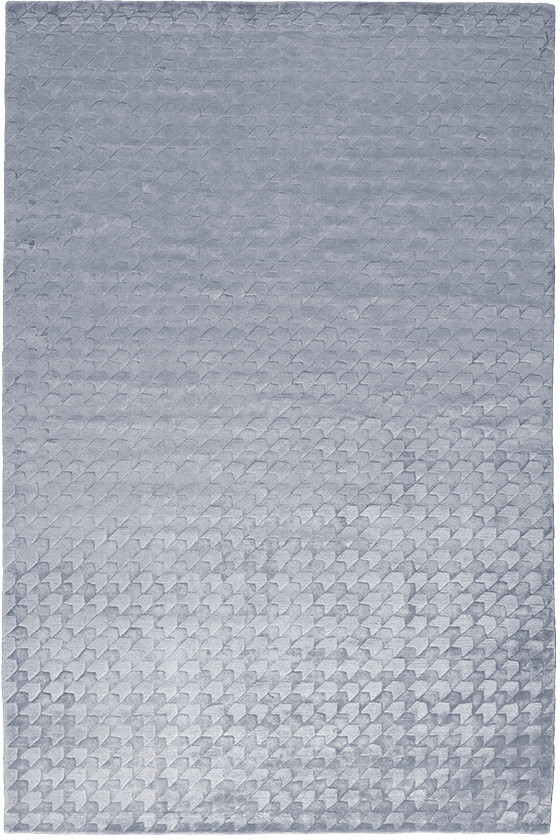 新中式蓝灰色箭头图案地毯贴图