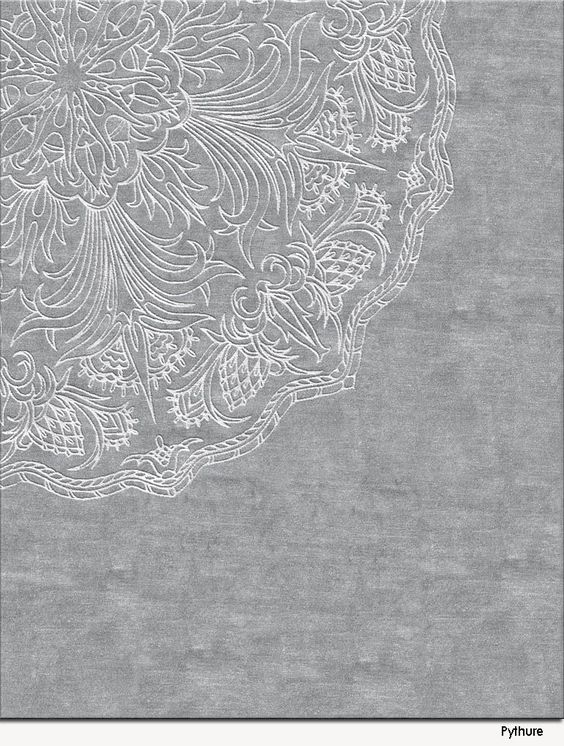 现代美式简单灰色花纹图案地毯贴图