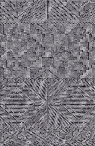 北欧风格灰色几何纹理图案地毯贴图