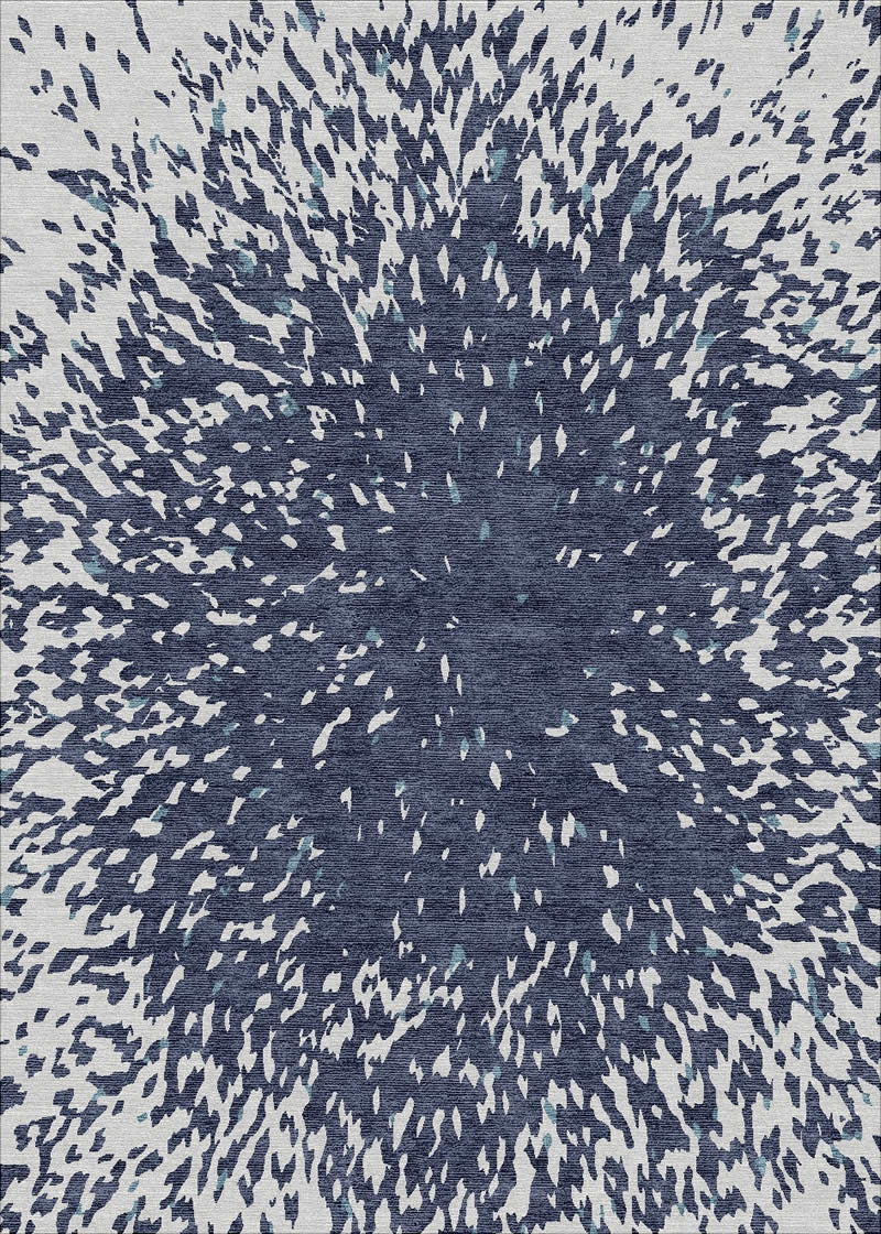 现代简约紫灰色抽象图案地毯贴图