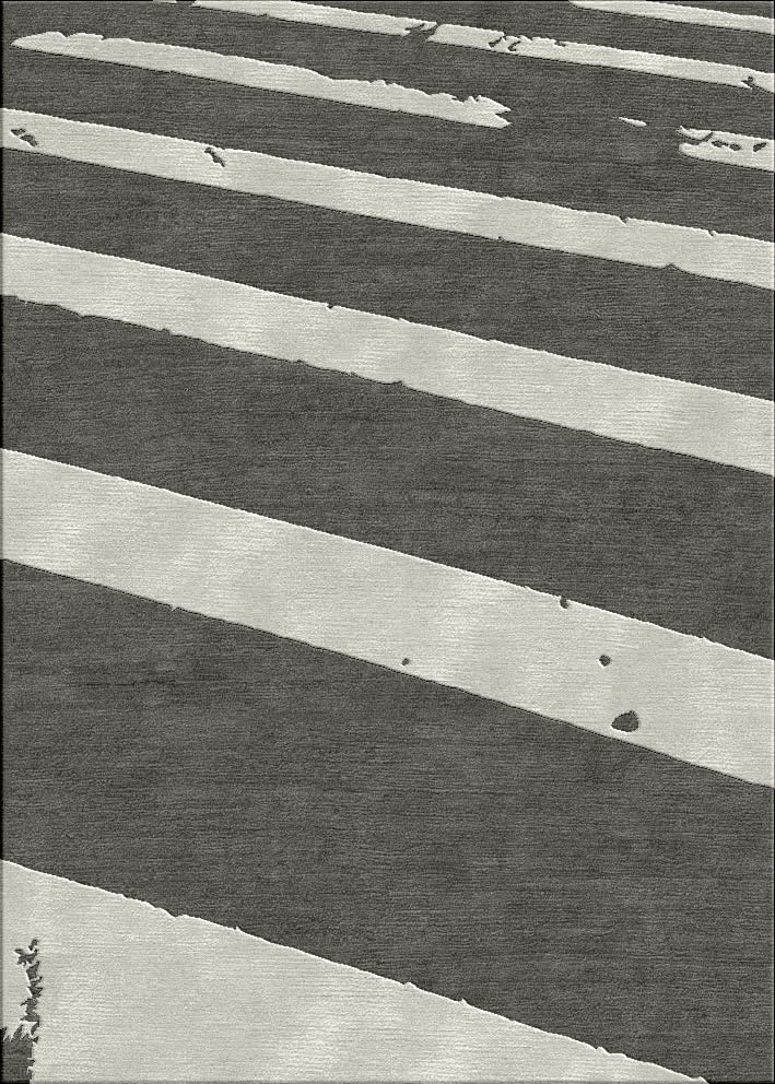 现代简约灰色条纹简单图案地毯贴图