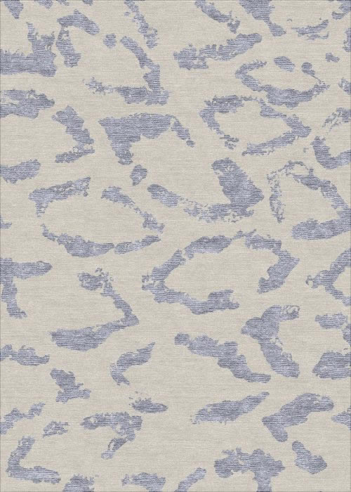新中式紫灰色抽象图案地毯贴图