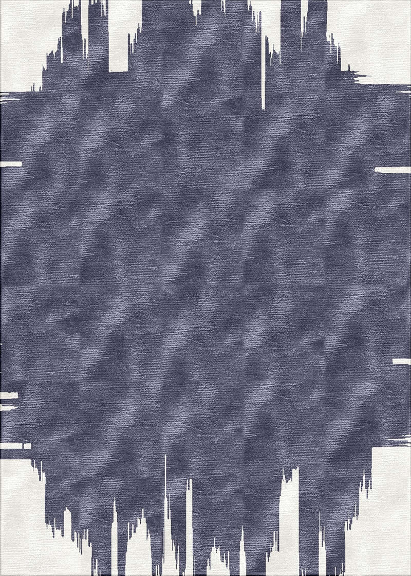 现代轻奢紫灰色简单抽象图案地毯贴图