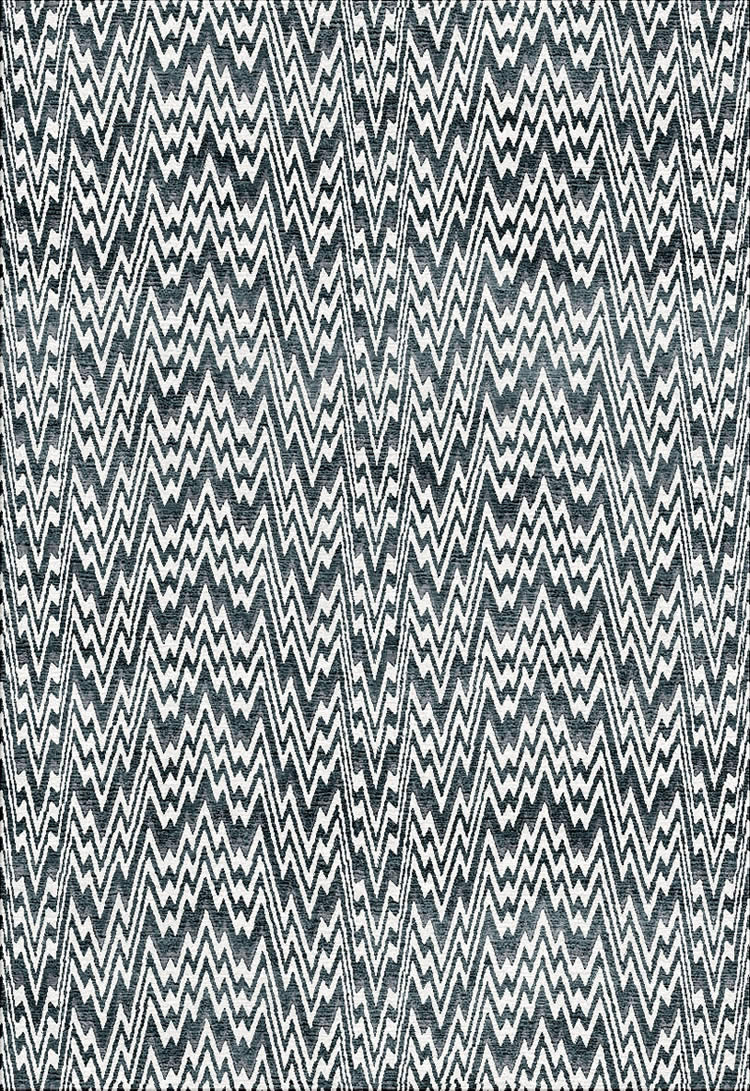 现代风格黑灰色波纹图案地毯贴图