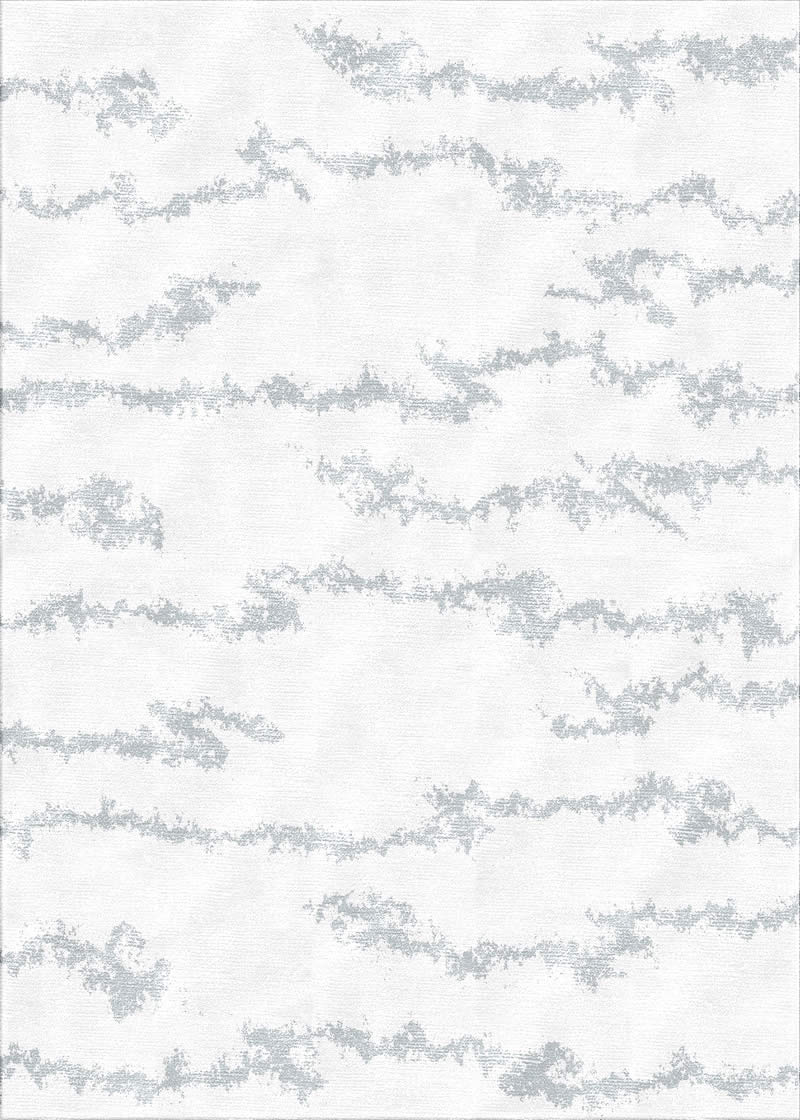 新中式冷灰白色抽象图案地毯贴图