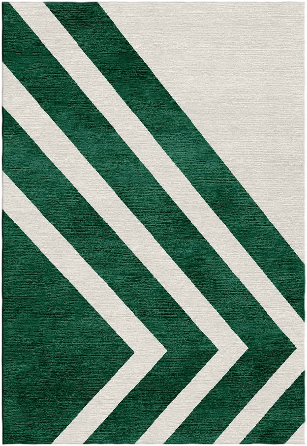 北欧风格孔雀绿几何纹理图案地毯贴图