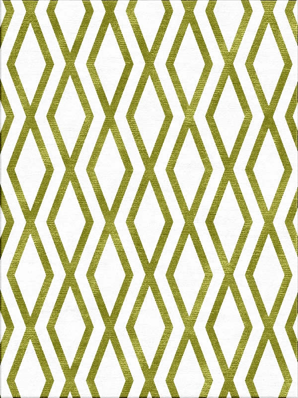 北欧风格黄绿色几何图案地毯贴图