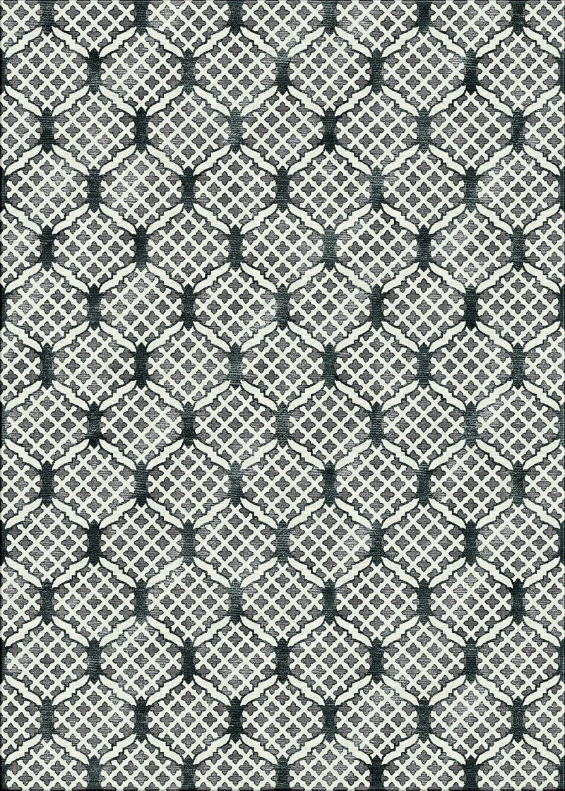 现代美式绿灰色网状纹理图案地毯贴图