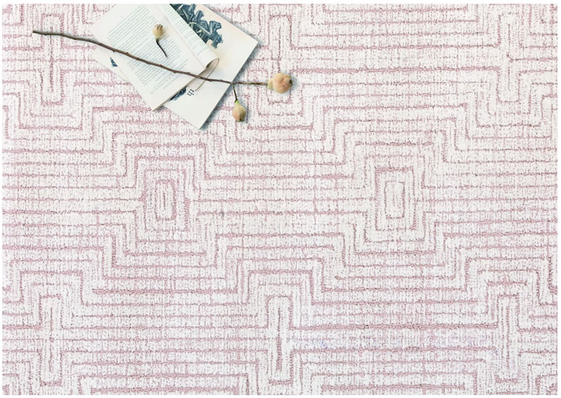 印度进口手工编织羊毛地毯-摩卡