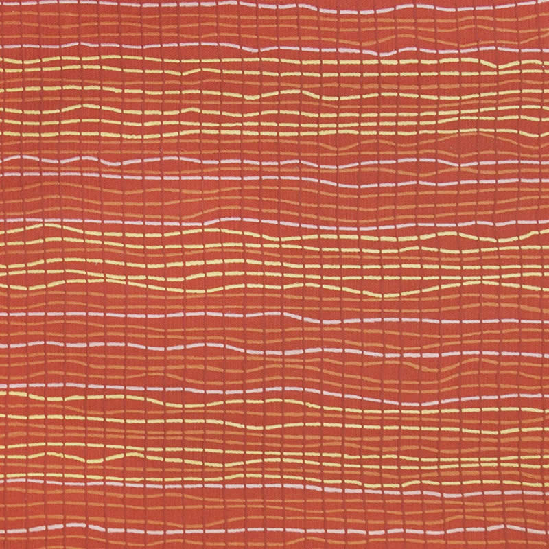现代简约橘红色几何纹理图案地毯贴图
