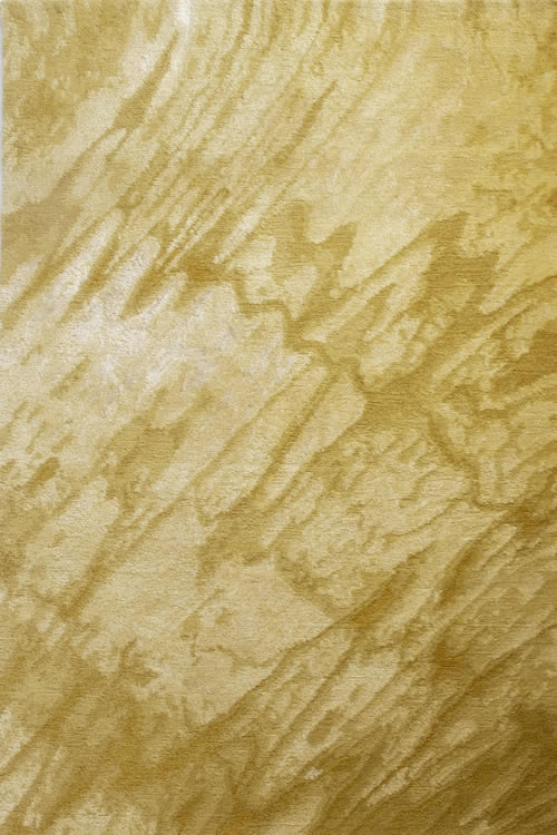新中式黄咖色抽象纹理团地毯贴图