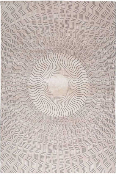 美式法式太阳抽象纹理图案地毯贴图