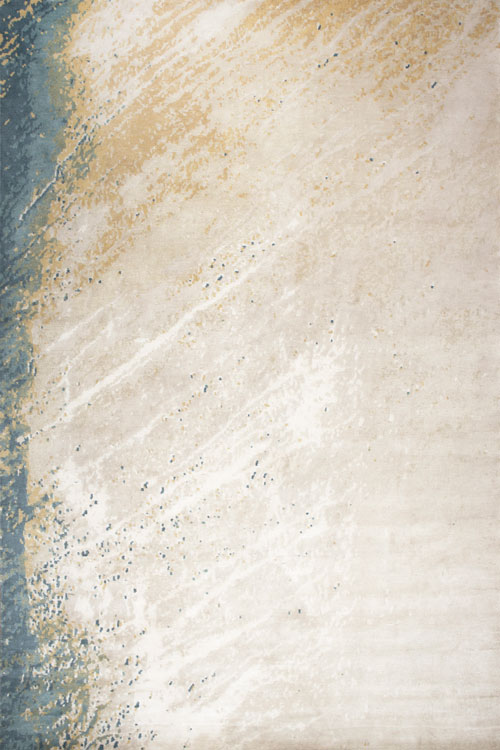 现代美式浅暖咖色抽象图案地毯贴图