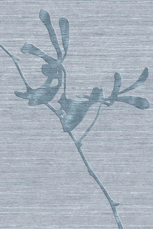 新中式灰蓝色简单纹理图案地毯贴图