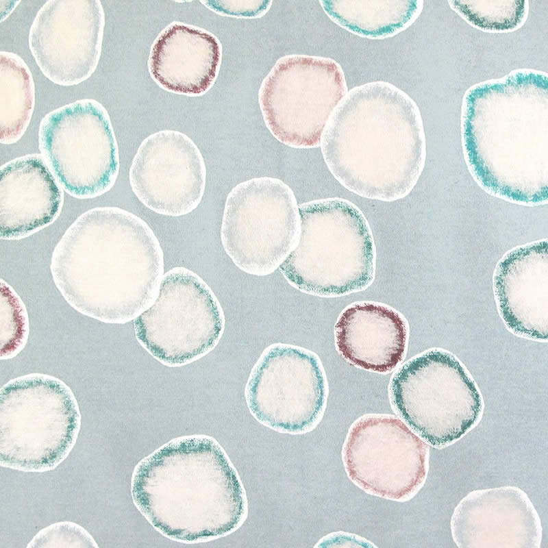 现代美式浅灰色圆圈泡泡图案地毯贴图