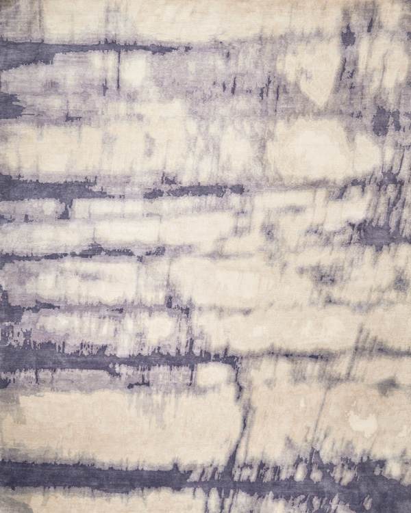 现代简约紫灰色抽象纹理图案地毯贴图
