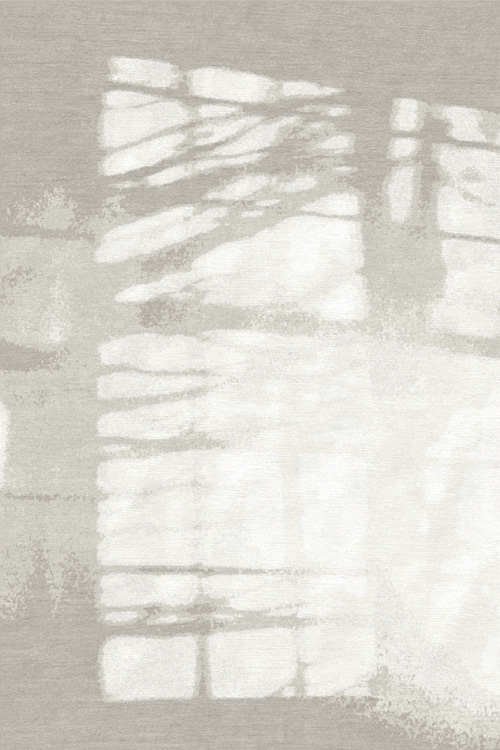 现代简约浅灰色树木纹理图案地毯贴图