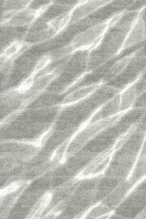 现代简约灰白色水波纹图案地毯贴图
