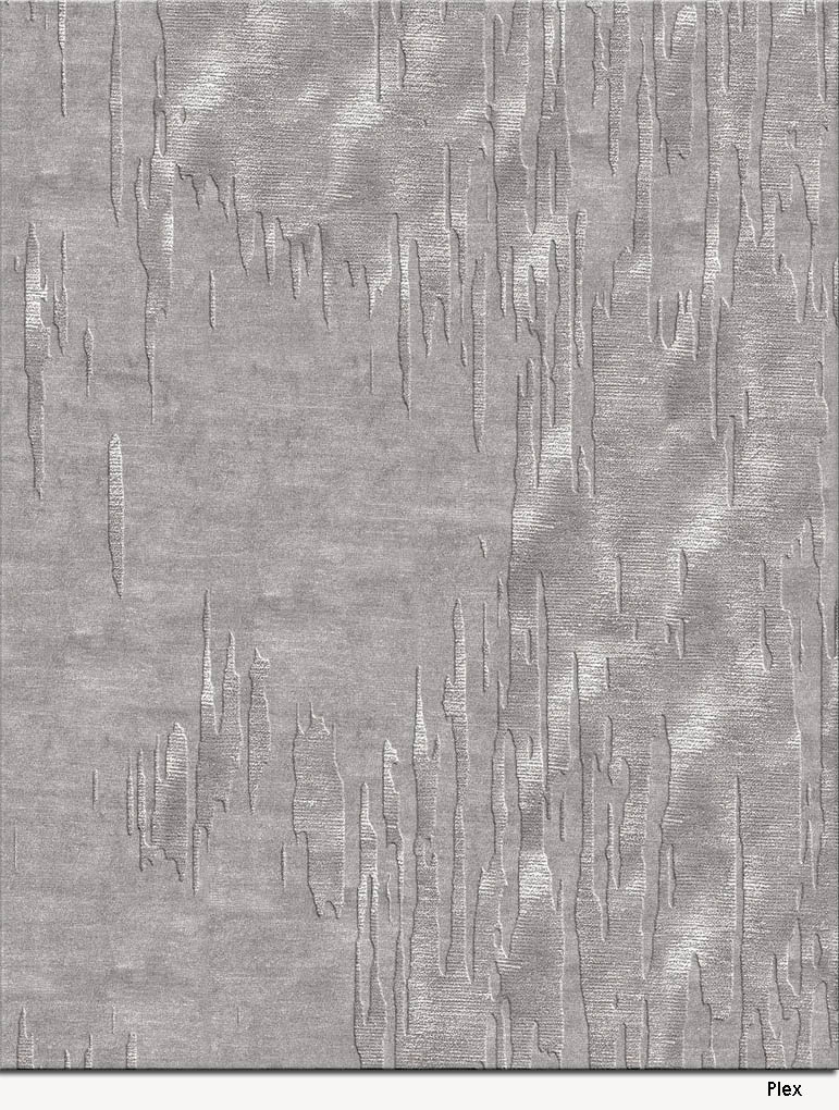 简约新中式灰色纹理图案地毯贴图