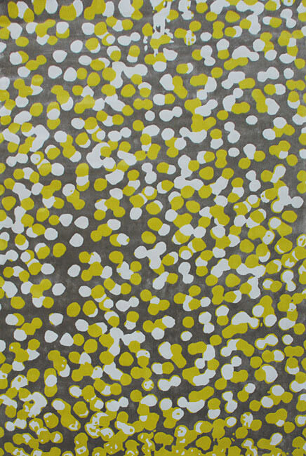 现代简约黄白色抽象图案地毯贴图