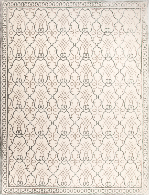 现代美式简单网状花纹图案地毯贴图