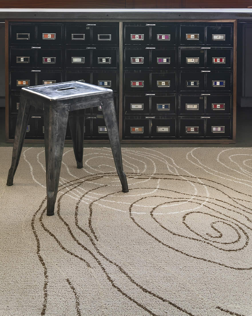 现代风格石头线条纹理图案地毯贴图