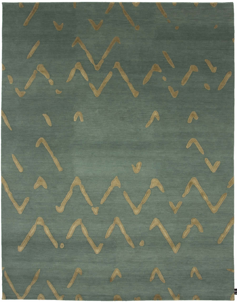新中式简单破损几何纹理图案地毯贴图