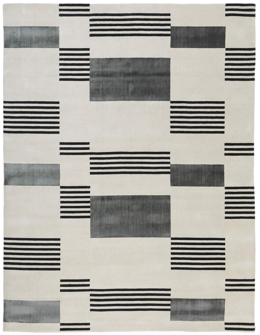 现代简约黑灰色简单纹理图案地毯贴图