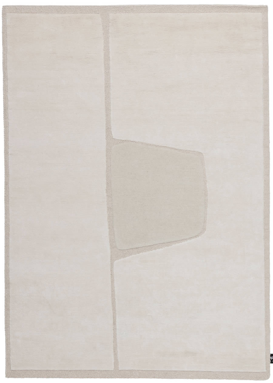 现代简约暖白色素色简单纹理图案地毯贴图