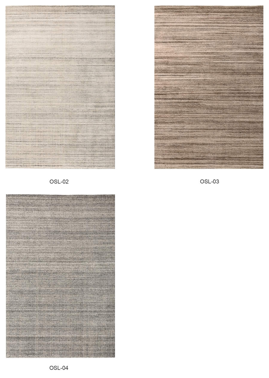 奥斯陆——印度手工羊毛+丝地毯