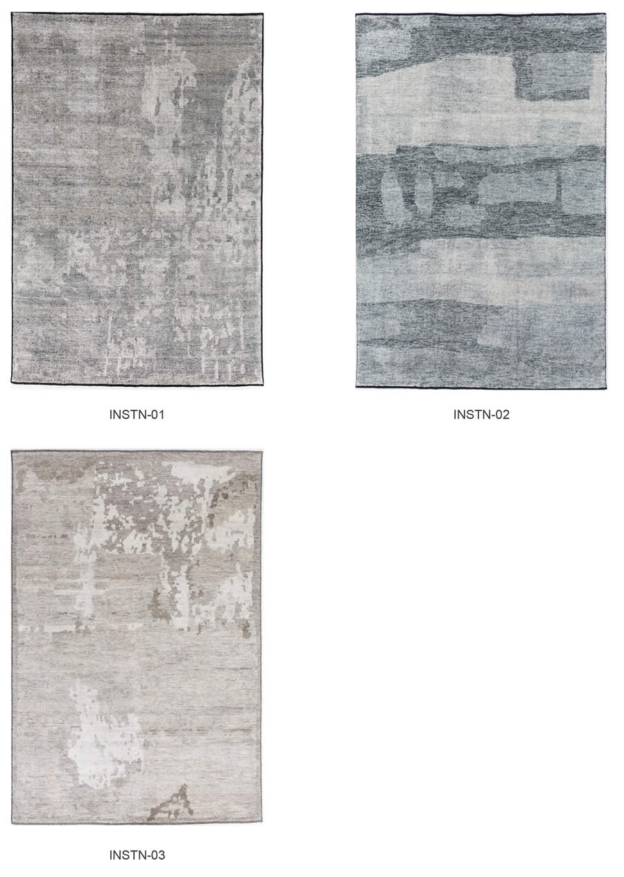 墨砚系列——印度进口手工编织地毯